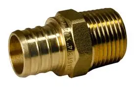 1/2" Pex To 1/2" Male Iron Pipe Adapter – 1341 (Clearance) 1