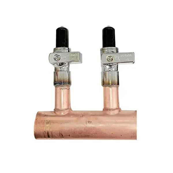 2-Loop Manifold With Valves – 1" × 1/2" Configuration, C-Series – 1349 (Clearance) 1