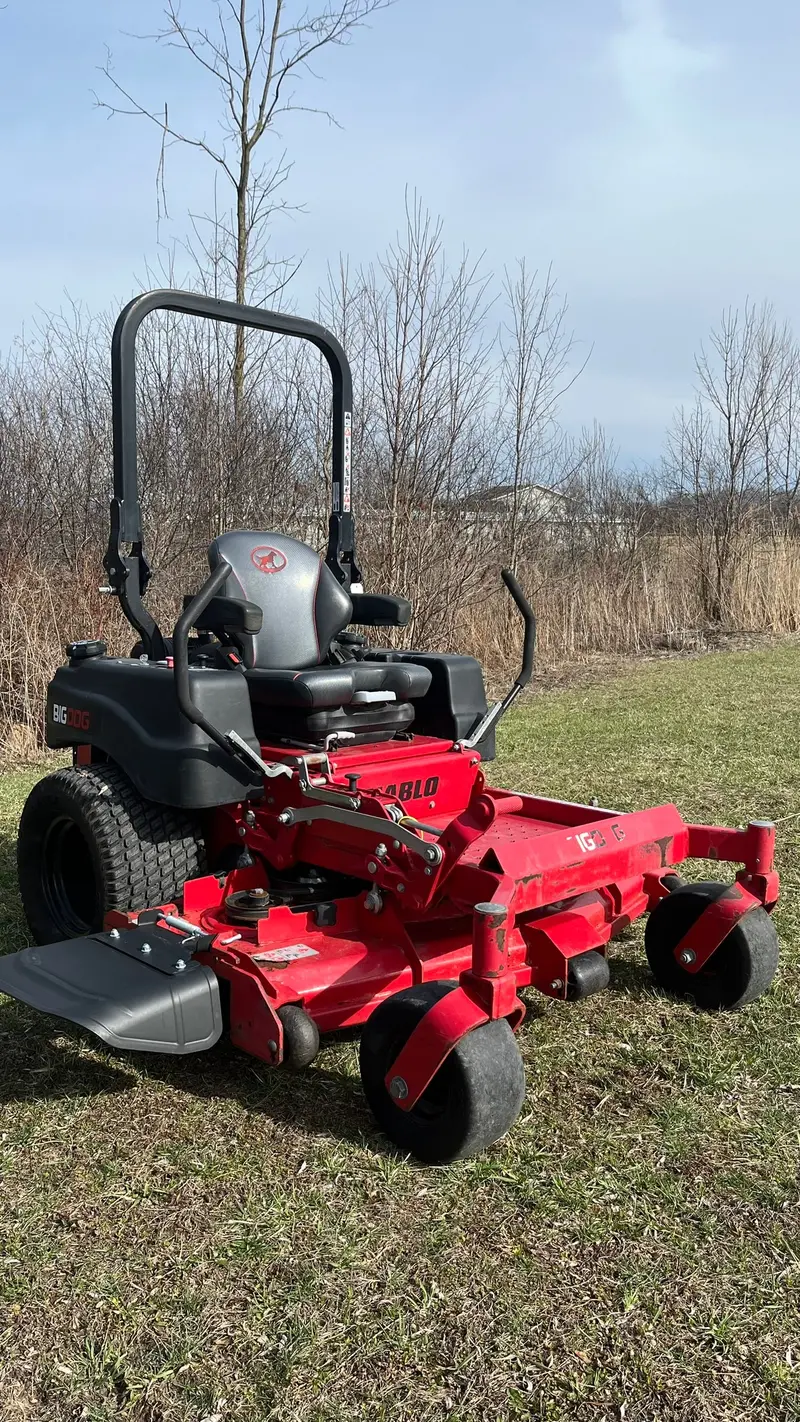 2022 Big Dog Diablo 60-Inch Zero-Turn Mower – 930 Hours, #7614 1