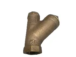 3/4" Brass Inline Y-Strainer And Filter With Female Iron Pipe Threads – 1695 (Clearance) 1