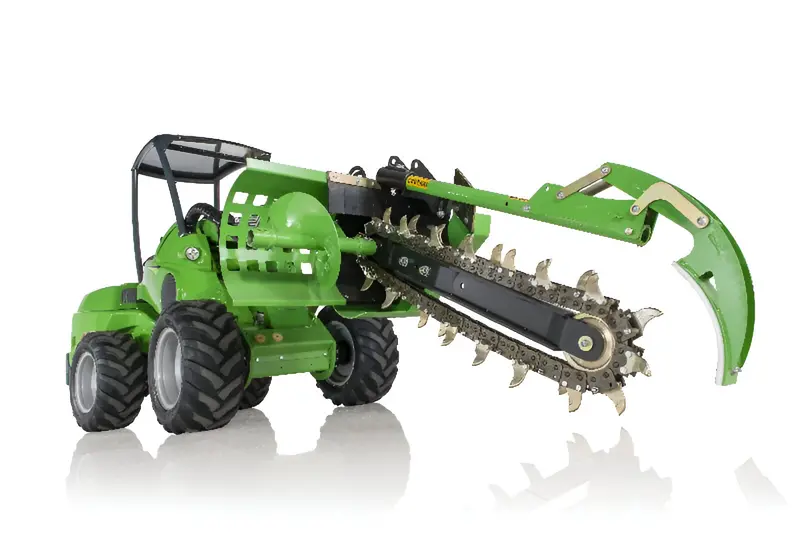 Avant Dg906Ca Trencher Attachment – Depth-Adjustable, Hydraulic Operation 1