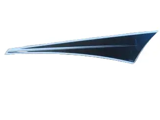 Avant Parts Front Frame Right-Side Decal – Black & White Finish, Code A422765 1