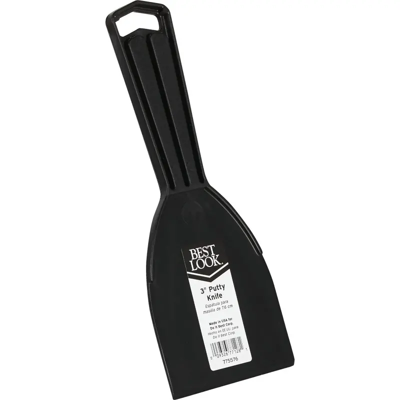 Best Look Flexible Plastic Putty Knife – 3-Inch Blade For Smooth Application 1