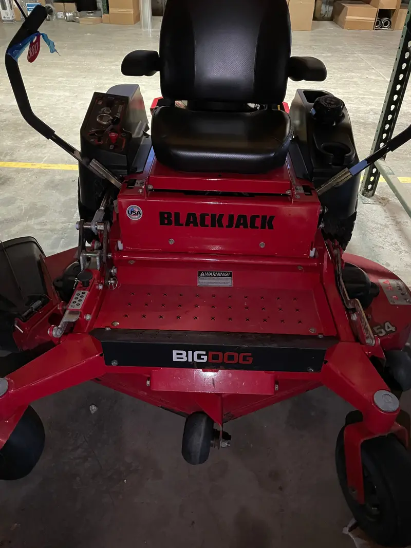 Big Dog Blackjack 54-Inch Flip-Up Zero-Turn Mower 1