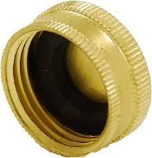 Brass Hose Bib Dust Cap – 3/4" Threaded Protection Cover 1