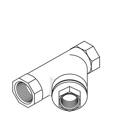 Brass Inline Y-Strainer Filter – 1" Female Iron Pipe Thread Inlet 1