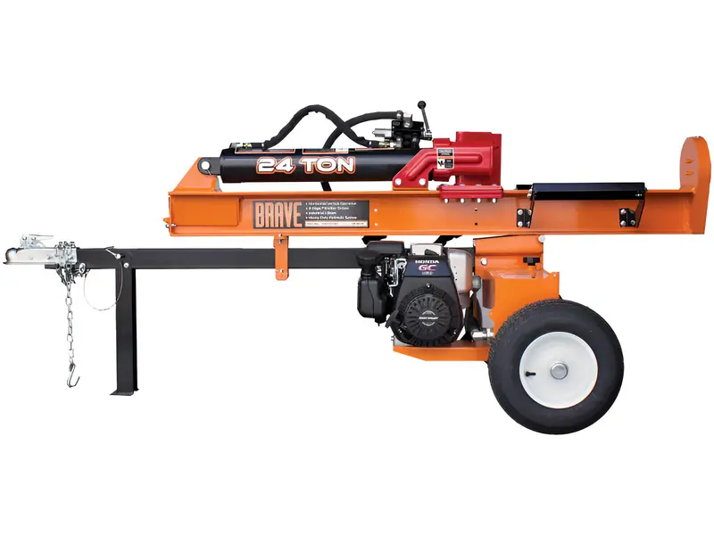 Brave Vh1724Gc 24-Ton Gas-Powered Log Splitter 1