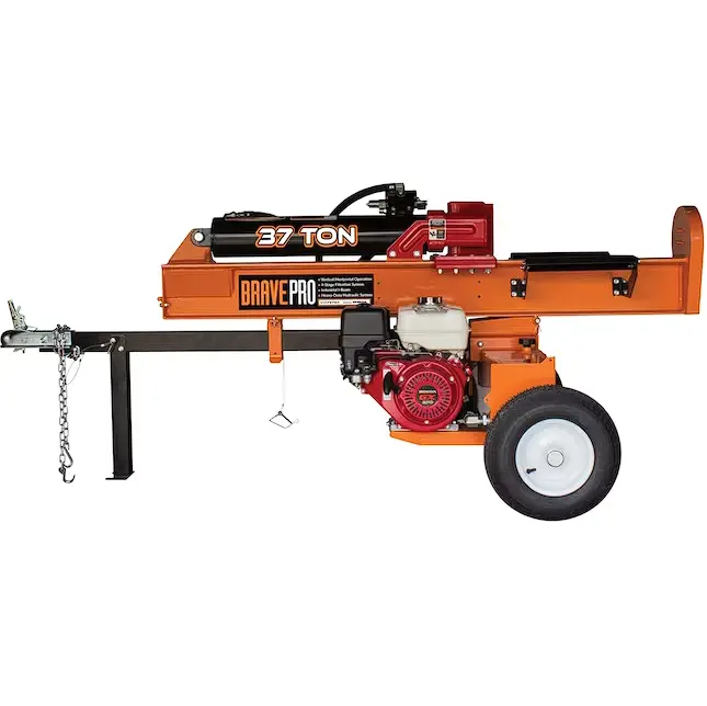Brave Vh1737Gx 37-Ton Horizontal Log Splitter – Gas-Powered 1