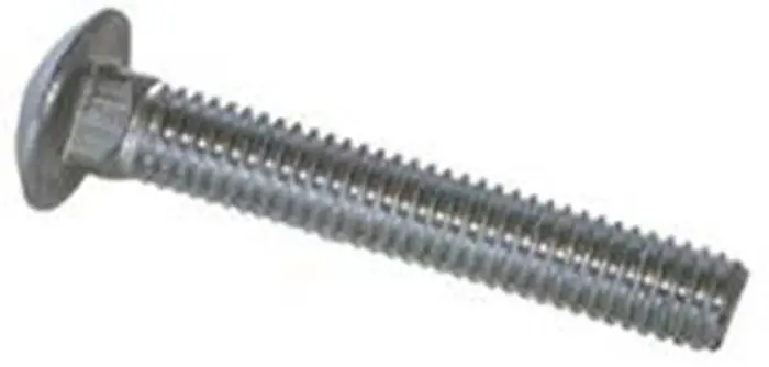 Central Boiler Carriage Bolt – 5/8"-11 × 2", Short-Neck Zinc-Yellow Finish (Clearance) 1