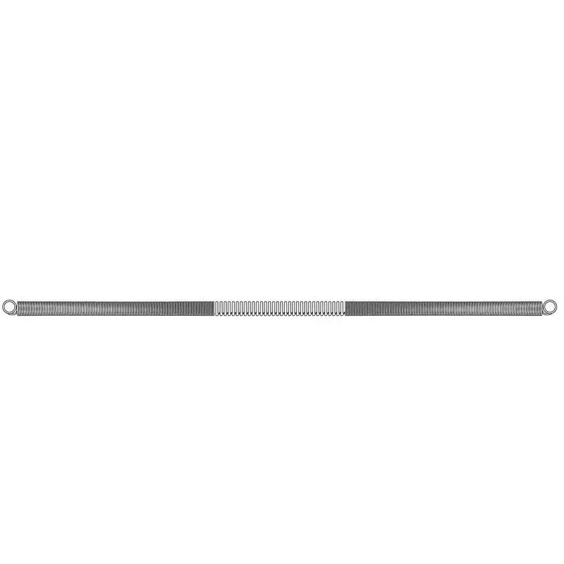 Central Boiler Extension Spring – .0286" Wire, .23" Od, 8" Length, Zinc-Coated (Clearance) 1