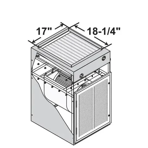 Central Boiler Front Air Handler Cabinet Kit – Integrated Flow Management (Part #301) 1