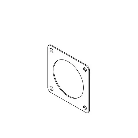 Central Boiler Gas Gun Gasket – 1/8" × 3.375" Square, Compatible With Ecl23Df (8838, Clearance) 1