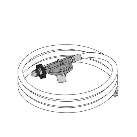 Central Boiler Lp Hose Regulator Assembly – 38 Psi, M175Bks-5567 (Clearance) 1
