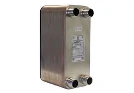 Central Boiler Plate Heat Exchanger – 5" X 12", 70 Psi, 1¼" Port, Part #5600002 (Clearance) 1