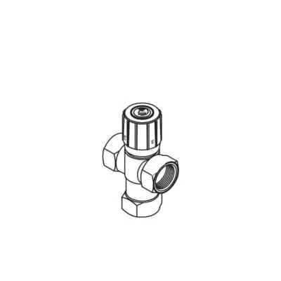 Central Boiler Thermostatic Mixing Valve – 12-Inch Threaded Connection, 306 (Clearance) 1