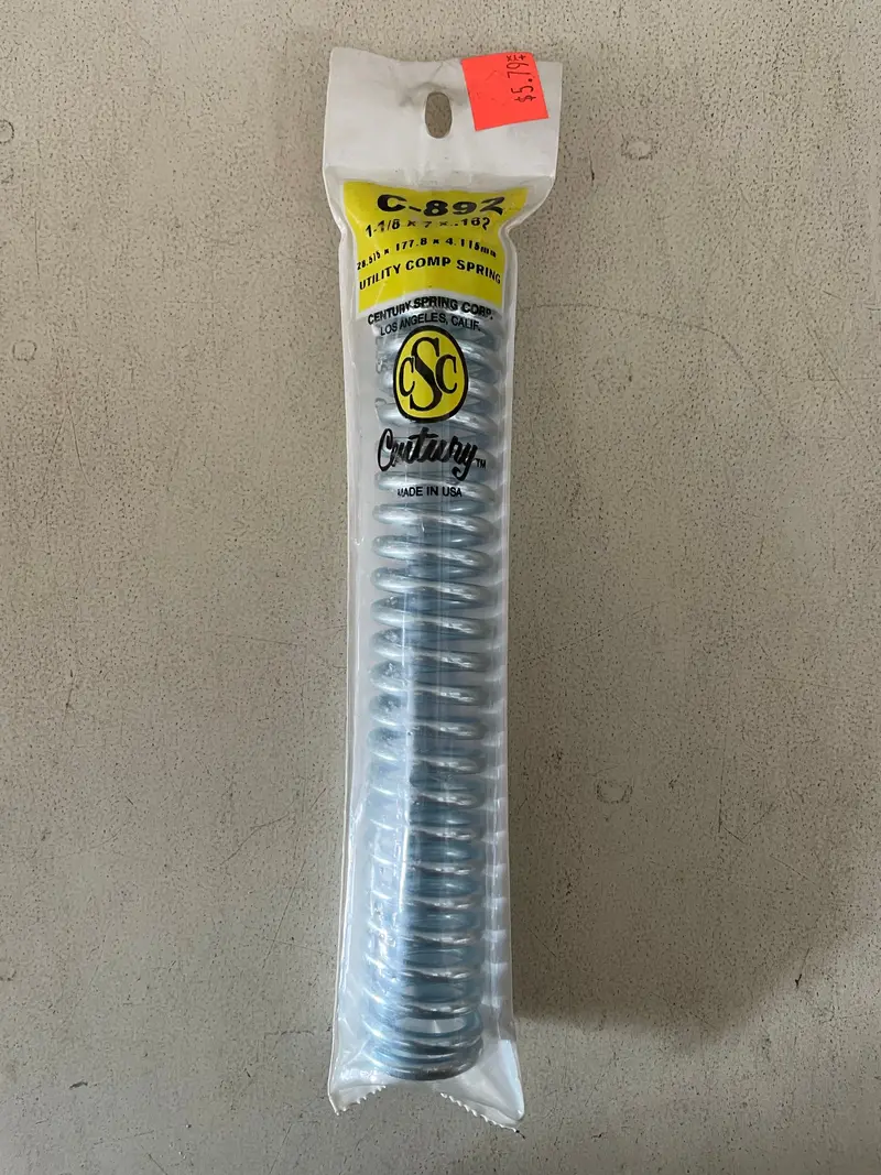 Century Spring Heavy-Gauge Compression Spring #892 – Clearance Stock 1