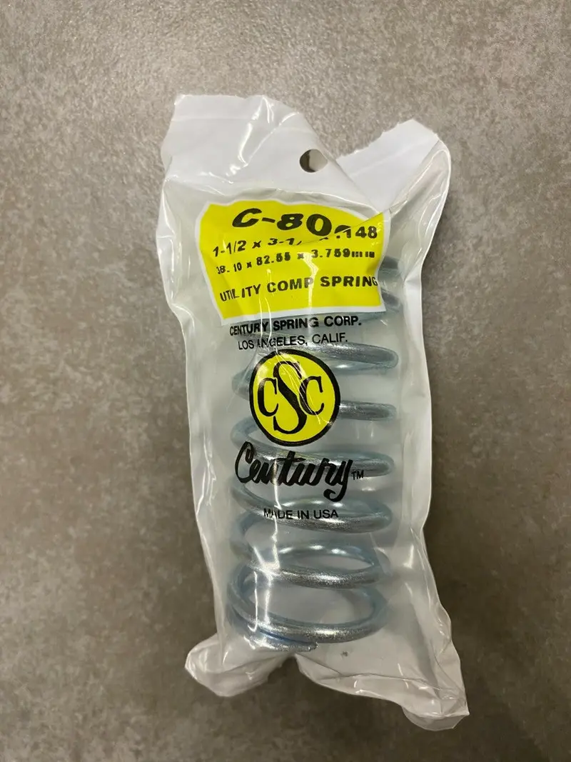 Century Spring High-Load Compression Spring 806 – Discounted Clearance 1