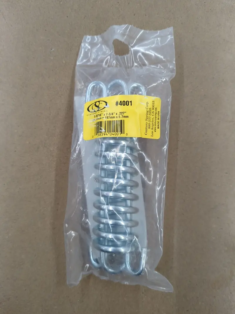 Century Spring Linear Compression Spring – Model 4001 (Clearance) 1