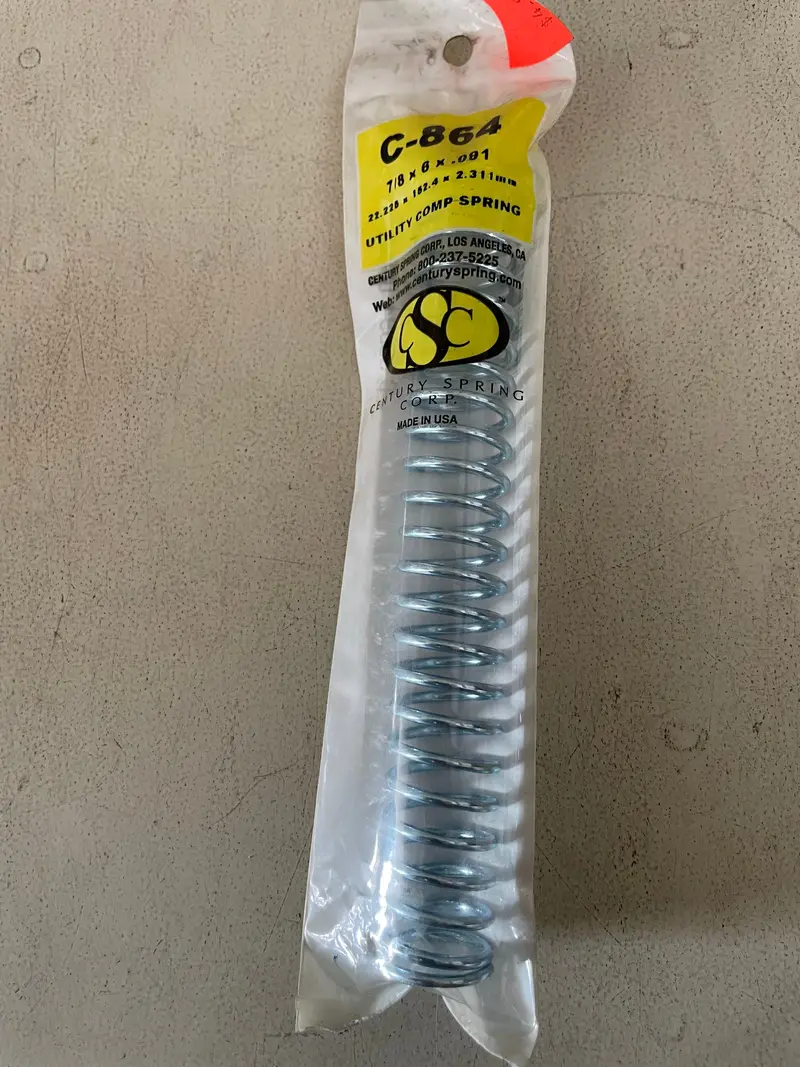 Century Spring Long-Life Compression Spring #864 – Clearance Bundle 1