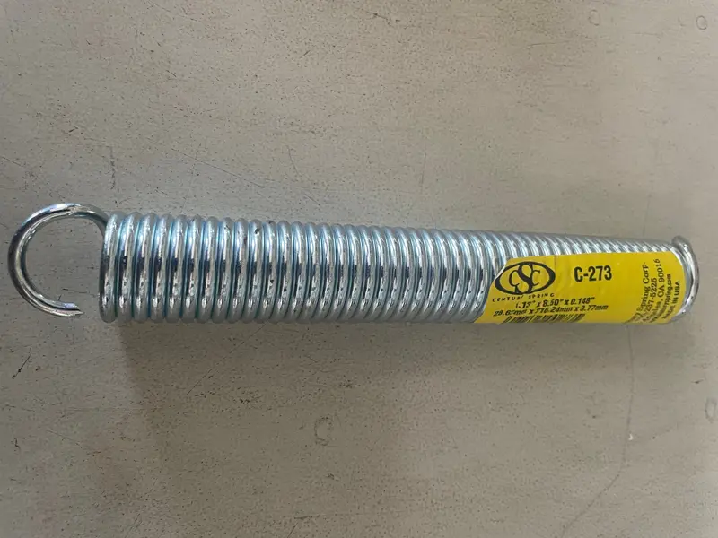 Century Spring Low-Profile Compression Spring – Part #273 (Clearance) 1