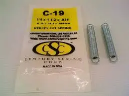 Century Spring Miniature Coil Spring - Model 19 (Clearance Lot) 1