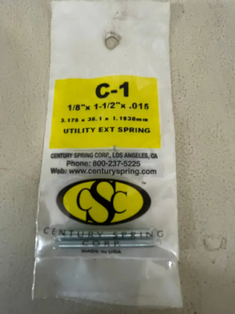 Century Spring Precision Compression Spring #1 – Limited-Time Clearance 1