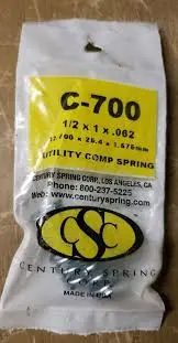 Century Spring Rugged Compression Spring 700 – Clearance Special 1