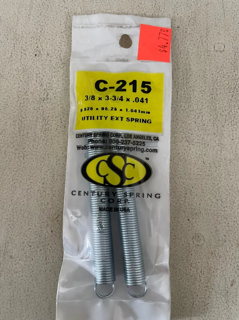 Century Spring Versatile Compression Spring #215 – Clearance Special 1