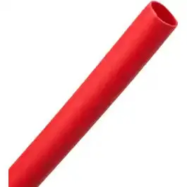 Deka Heat-Shrink Tubing – 3/16" Diameter × 6", Red, #05450 1