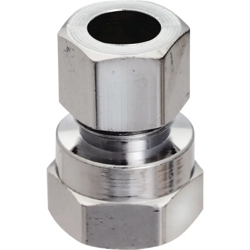Do It Union Fitting – 3/8" Female Iron Pipe × 3/8" Od Compression 1