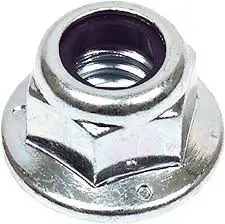 Ferris 3/8"-16 Nylon-Lock Hex Nut – Corrosion-Resistant Finish – #5025394Sm 1