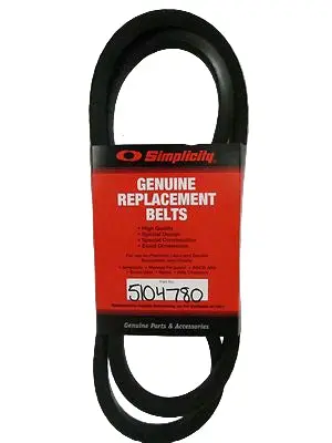 Ferris B-Section V-Belt – 64.5" Effective Length – 5104780Yp 1