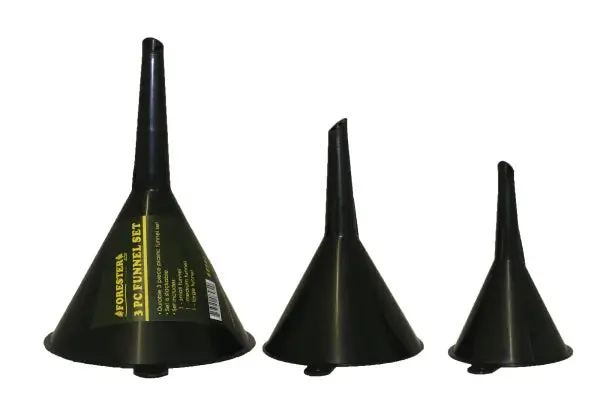 Forester 8582 Three-Piece Funnel Set – Clearance Utility Kit 1