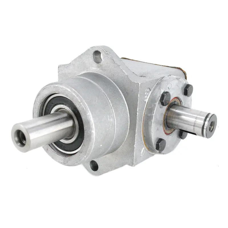 Grasshopper Right-Angle Bevel Gearbox – Counterclockwise Output (Part #390024) 1