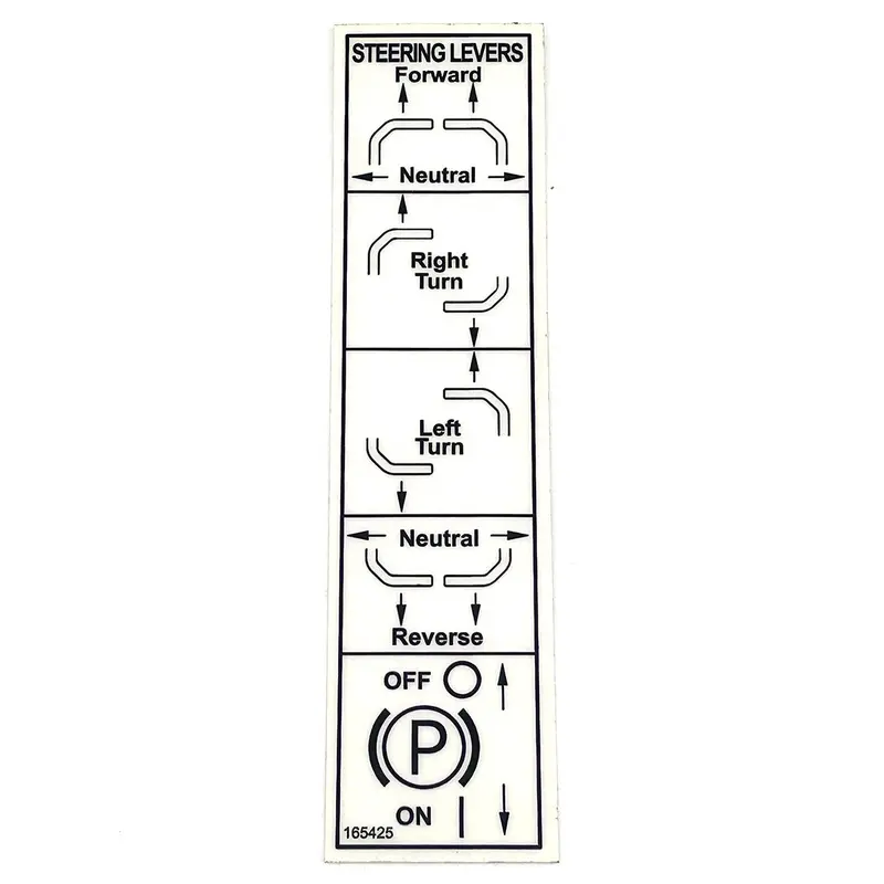 Grasshopper Steering Pictogram Decal – 165425 1