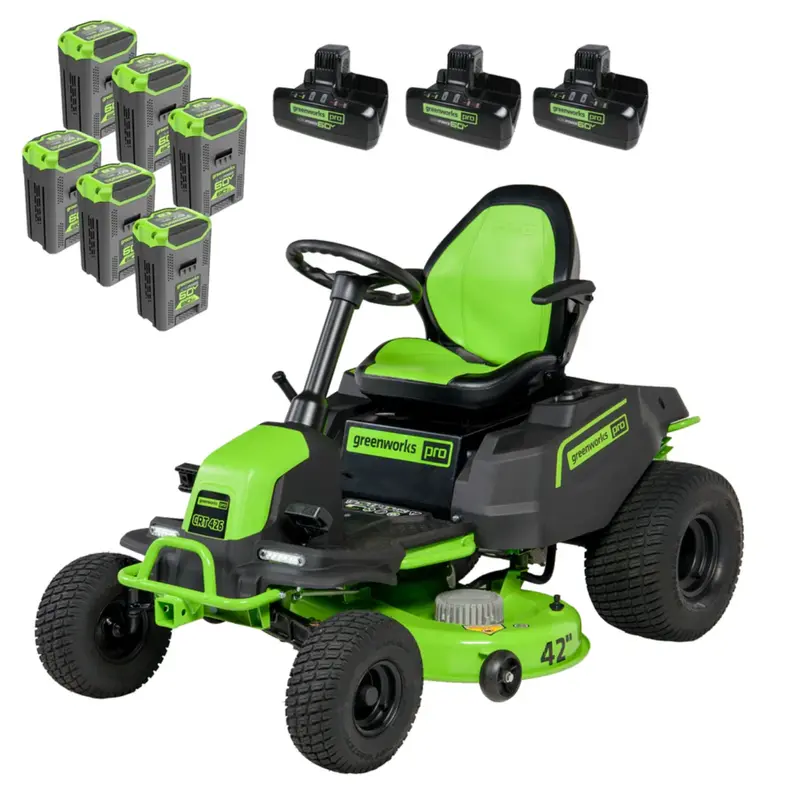 Greenworks 7409202 42-Inch Riding Lawn Tractor 1