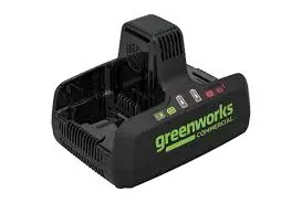 Greenworks 82V Dual-Port Battery Charger – 8A Output (2958302) 1