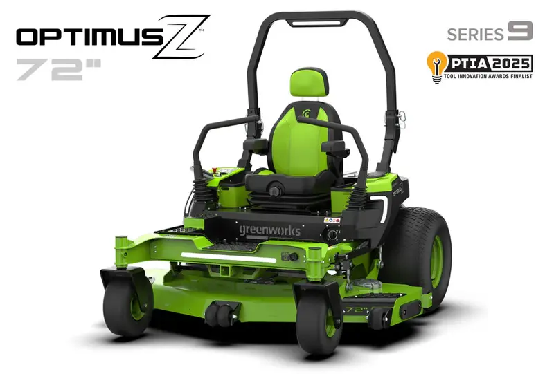 Greenworks Optimus Z 9-Series Zero-Turn – 72-Inch Deck, 36 Kwh Battery 1