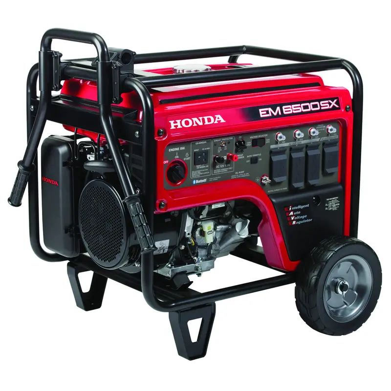 Honda Em6500Sx Portable Generator – 6500W, 120/240V With Co-Minder™ Safety System 1