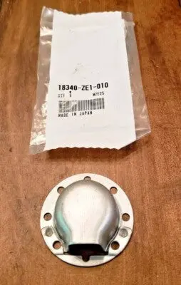 Honda Exhaust Deflector Shield - Oem #18340-Ze1-010 1