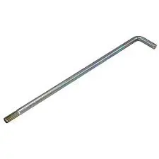 Hustler Chute Pivot Pin – Precision-Machined Steel, Part #601843 1