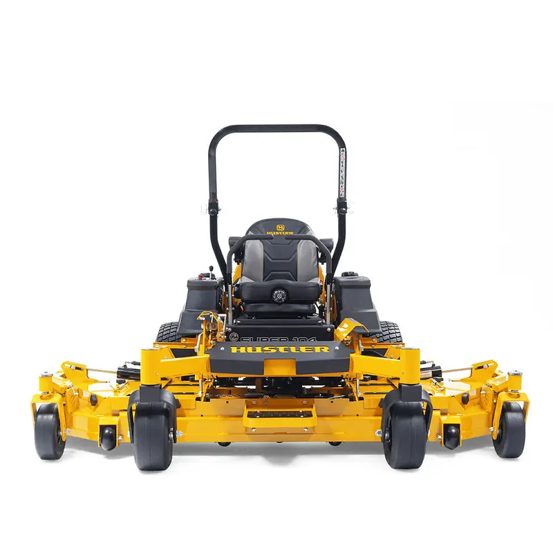 Hustler Super 104 Zero-Turn Mower — 104-Inch Deck, 38.5Hp Kawasaki Fx1000 Efi 1