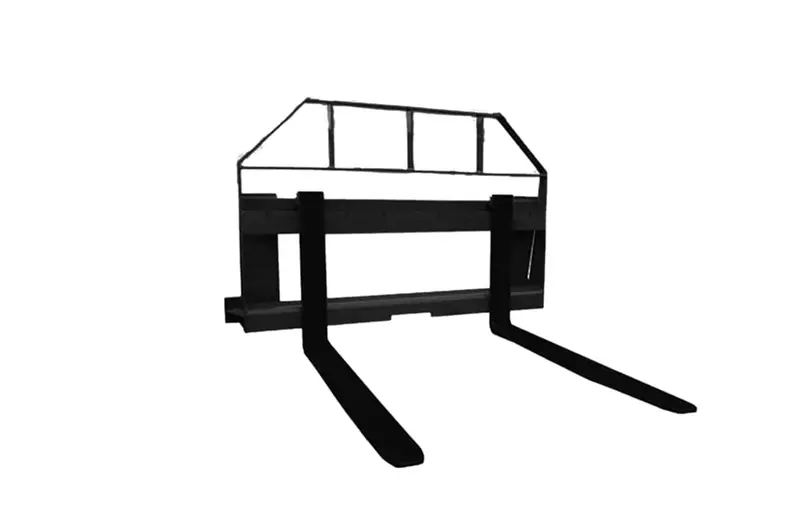 Ironcraft Compact Tractor Pallet Forks With Reinforced Frame 1