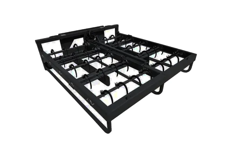 Ironcraft Hay Accumulator Grapple – Material Handling Attachment For Tractors 1