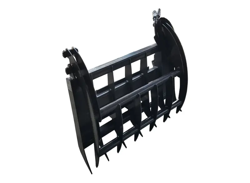 Ironcraft Heavy-Duty Grapple Rake – Sub-Compact Tractor Mount 1