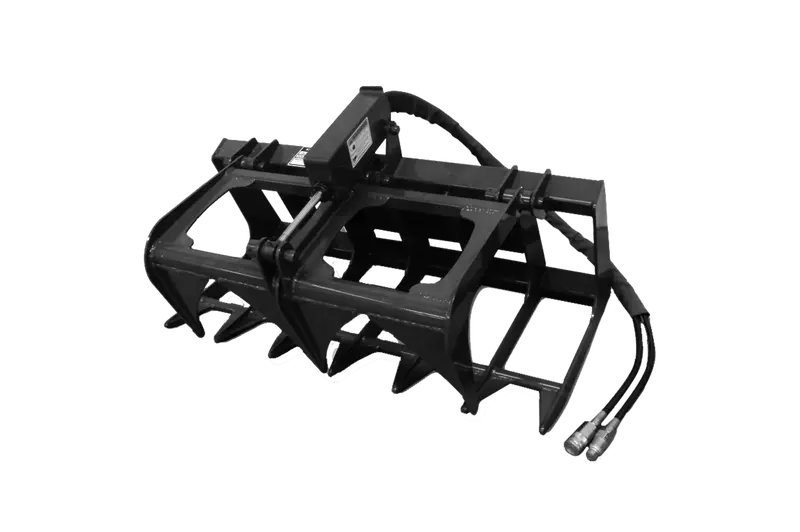 Ironcraft Mini Skid Steer Root Grapple Attachment For Small-Scale Land Clearing 1