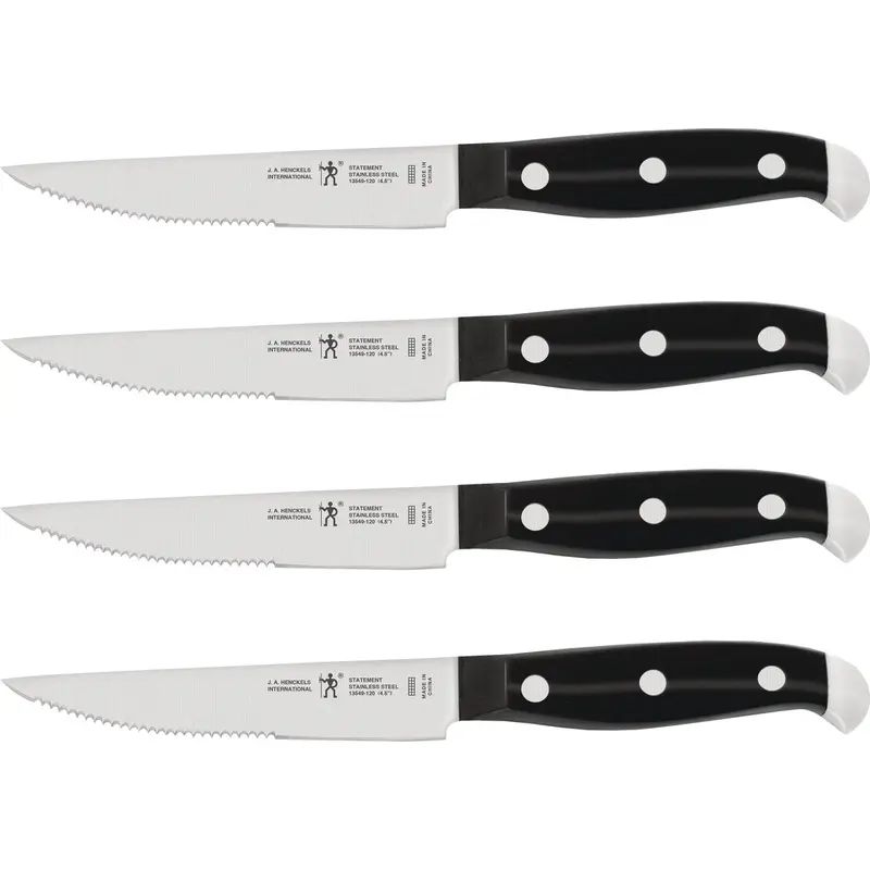 J.A. Henckels International Statement Steak Knife Set – 4-Piece, 4.5" Blades 1