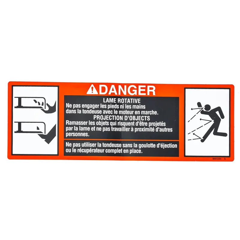 John Deere M91044 Equipment Identification Label – Oem Replacement (Clearance) 1