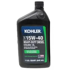 Kohler 15W-40 Diesel Engine Oil – Quart Container, Discontinued Replacement #25-357-47-S 1
