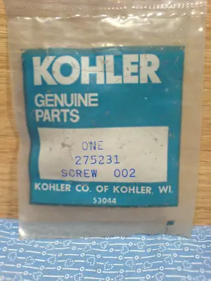 Kohler Discontinued Screw Hardware - Part 275231-S (Nla) 1